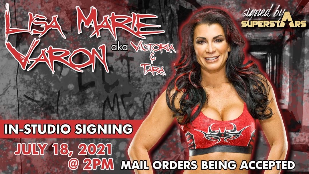 kfabe101's tweet photo. Today at 2pm we go live!!!! Victoria per sale is now available at https://t.co/PeYhsSKjFx. Limited supplies left of her micro figures!! We have kiss cards and tons of 8x10’s to choose from @REALLiSAMARiE #victoriawwe #wwe #ImpactSlammiversary #aew #tnawrestling #impactwrestling https://t.co/hq9H7Oww4e