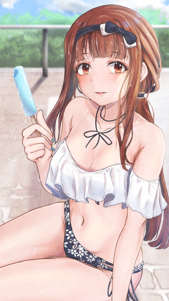 「「一口食べますか?」な琴葉 」|いずみんぬのイラスト