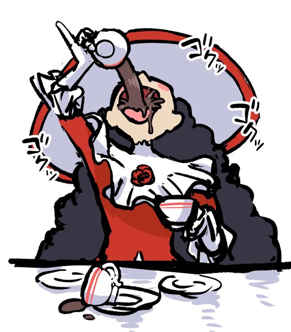 美味しいココアがぶ飲みネキ 