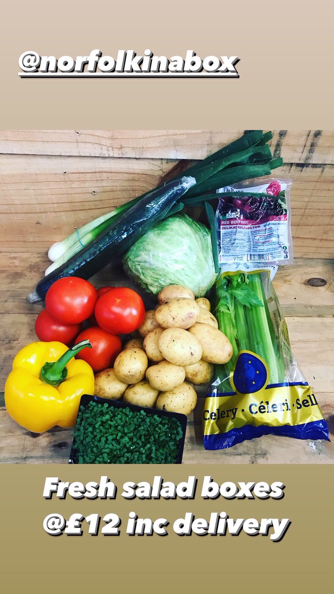 a_norfolk's tweet photo. Fresh &amp; local produce delivered to your door. #Fresh #ShopSmall #smallbusiness #Norfolk #norfolkinabox #freedelivery https://t.co/K4CaQlWIBN