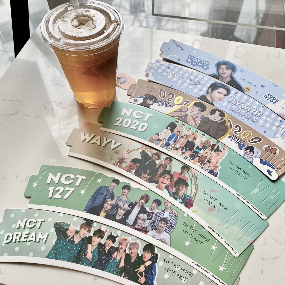 wheeflower's tweet photo. thank you for organising @flywithbubu #flywithbubu πππ very very pretty cupsleeves ππ https://t.co/P35756UqVJ