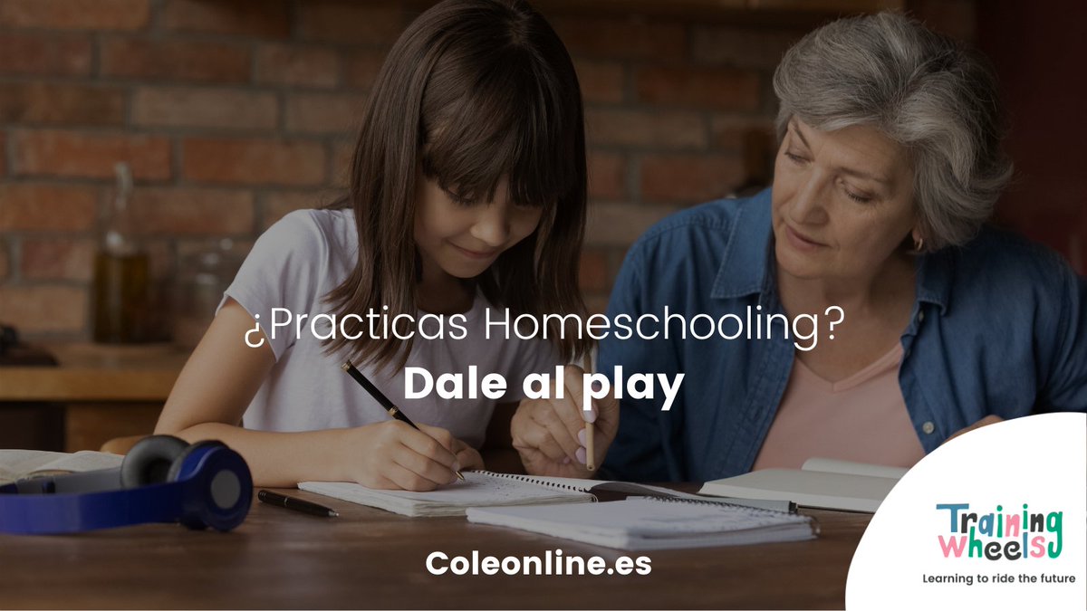 ¿Practicas Homeschooling?
Dale al play
Coleonline.es
