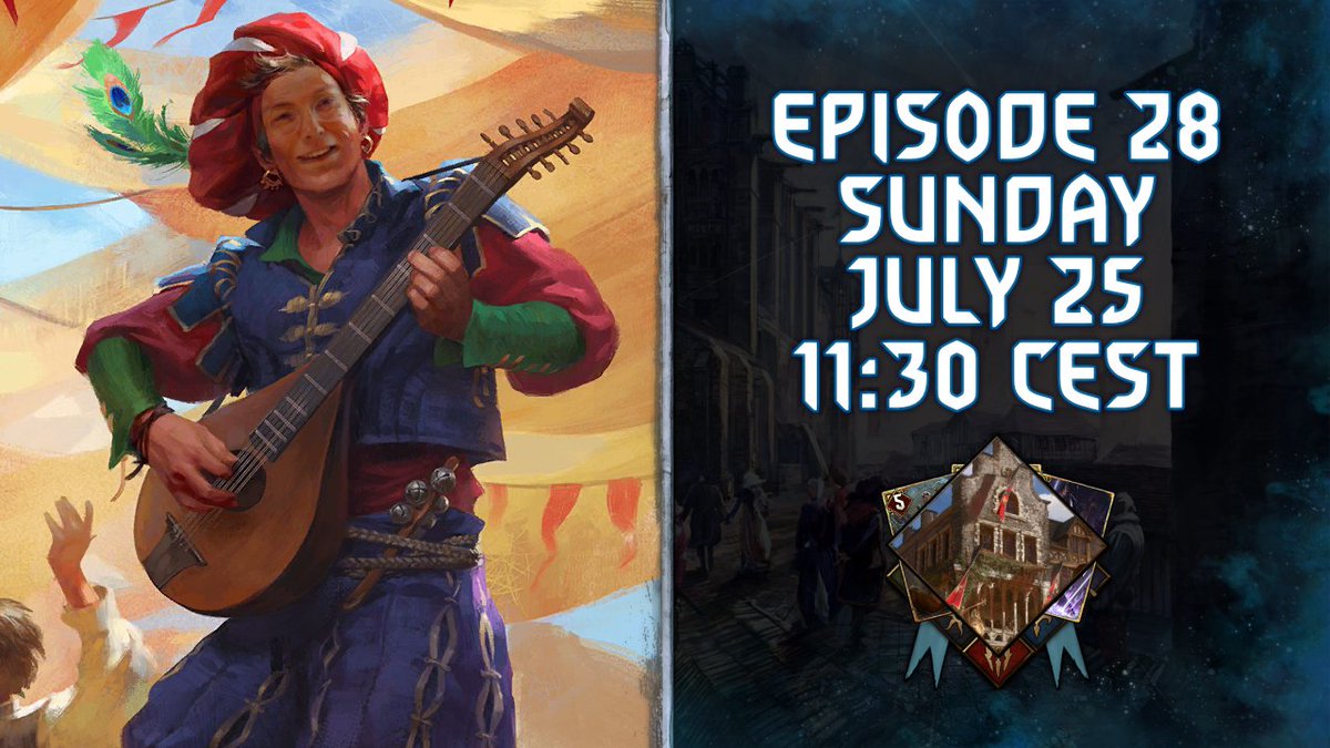 MoN are back! Next week we'll be talking with <a href="/PlayGwent/">GWENT: The Witcher Card Game</a> gameplay designer <a href="/auquierjean/">Jean Auquier</a>, the main topics being, as you can imagine, design and balance. As always the episode will be streamed live at: twitch.tv/weissenberg