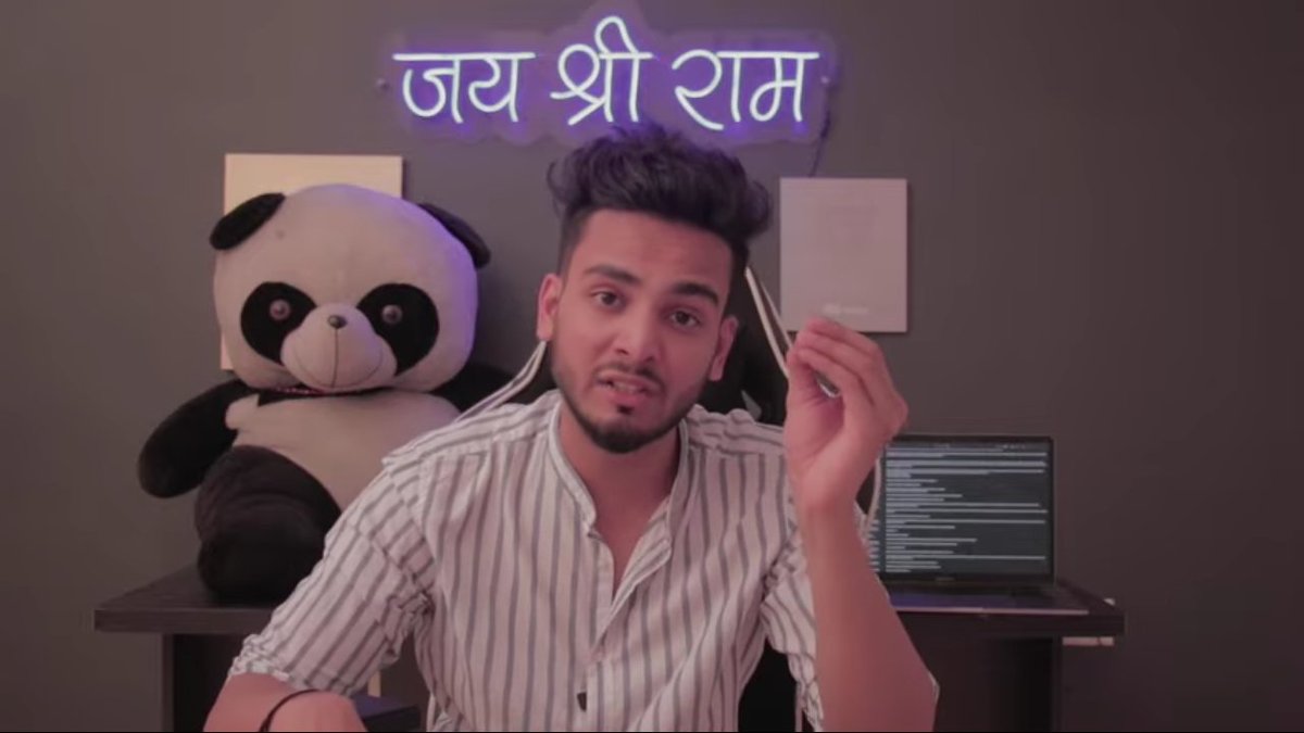 Mahesh999888's tweet photo. dhruv rathee was making a very good video.Then he is slowly spreading Nepotism across the country in a good way.Elvish bro, you are right.👏
#GoodByeNri https://t.co/mkvH9hE3rN