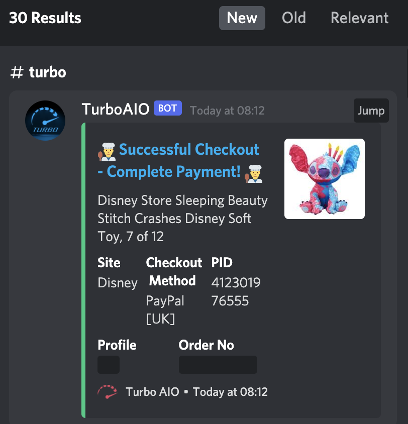 Yelus3's tweet image. @TurboAIO @Atlas_Notify @TurboNotify 
All done from my bed using the Turbo Companion App! 📱