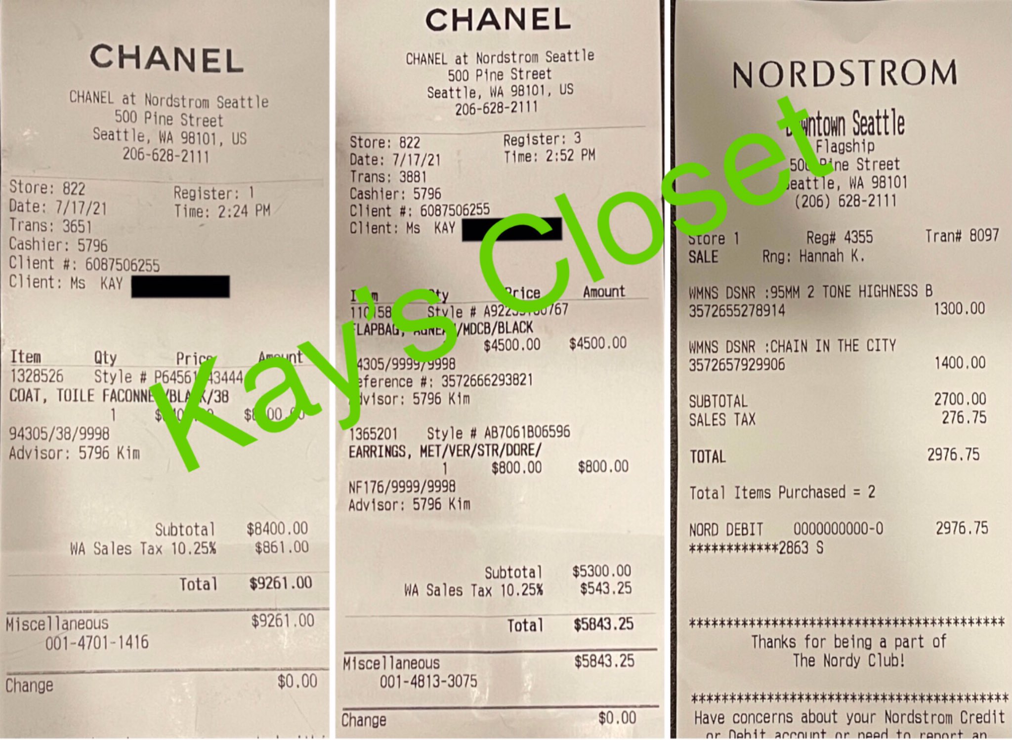 order chanel from nordstrom｜TikTok Search