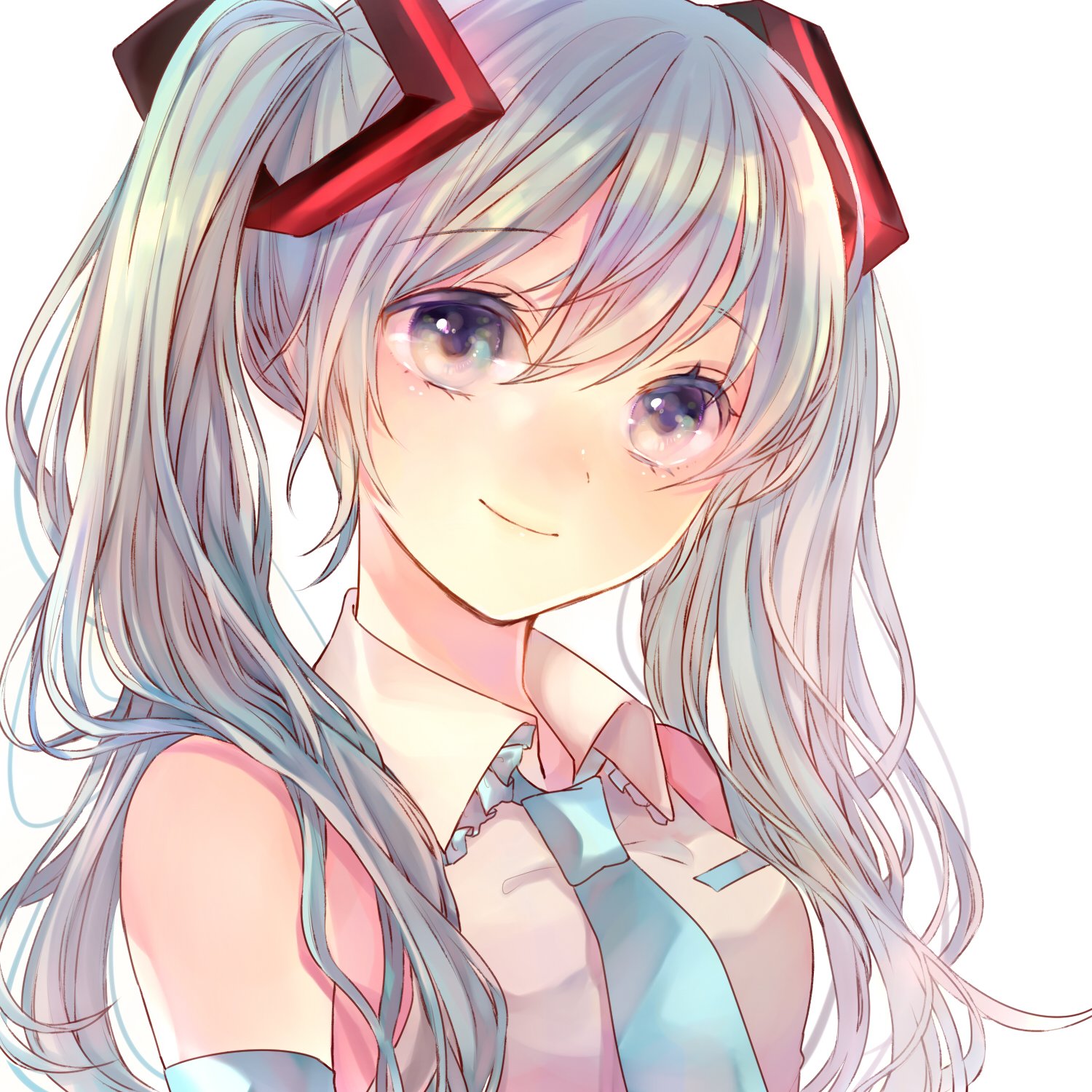 Twitter 上的 竹輪てん 髪の毛と目の練習で描いたみくちゃん 普段はこんなに髪の毛の線かかない 練習用でしたがフリーアイコンとしてもどうぞ 初音ミク Vocaloid イラスト フリーアイコン T Co Kelpqekofi Twitter