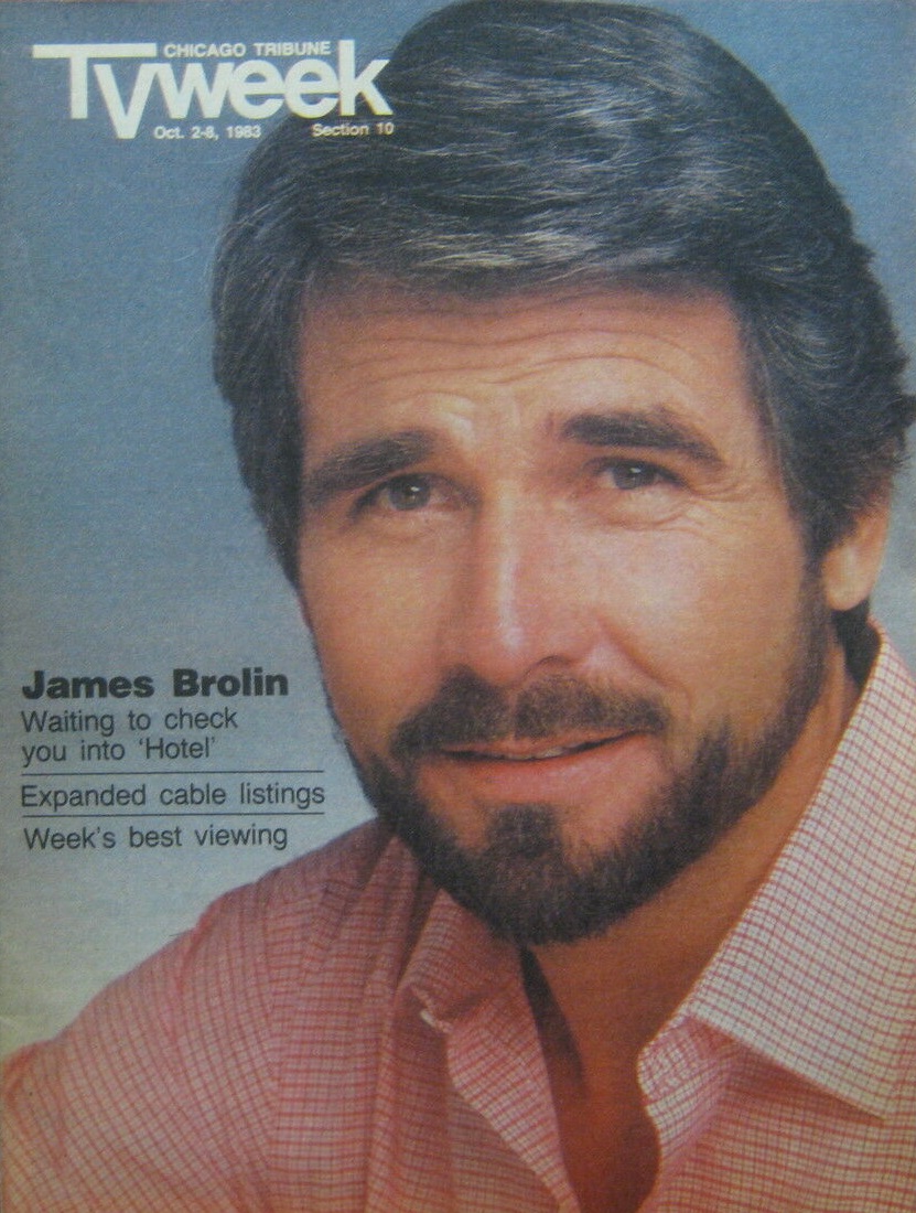 Happy Birthday to James Brolin,  born on this day in 1940
Chicago Tribune TV Week.  October 2-8, 1983 