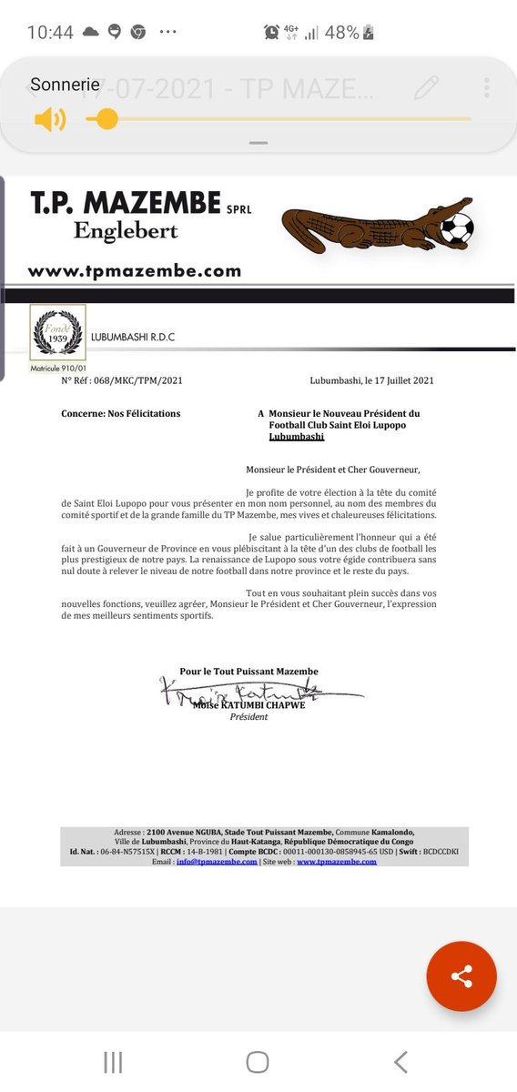 Frederic Kitengie tweet media