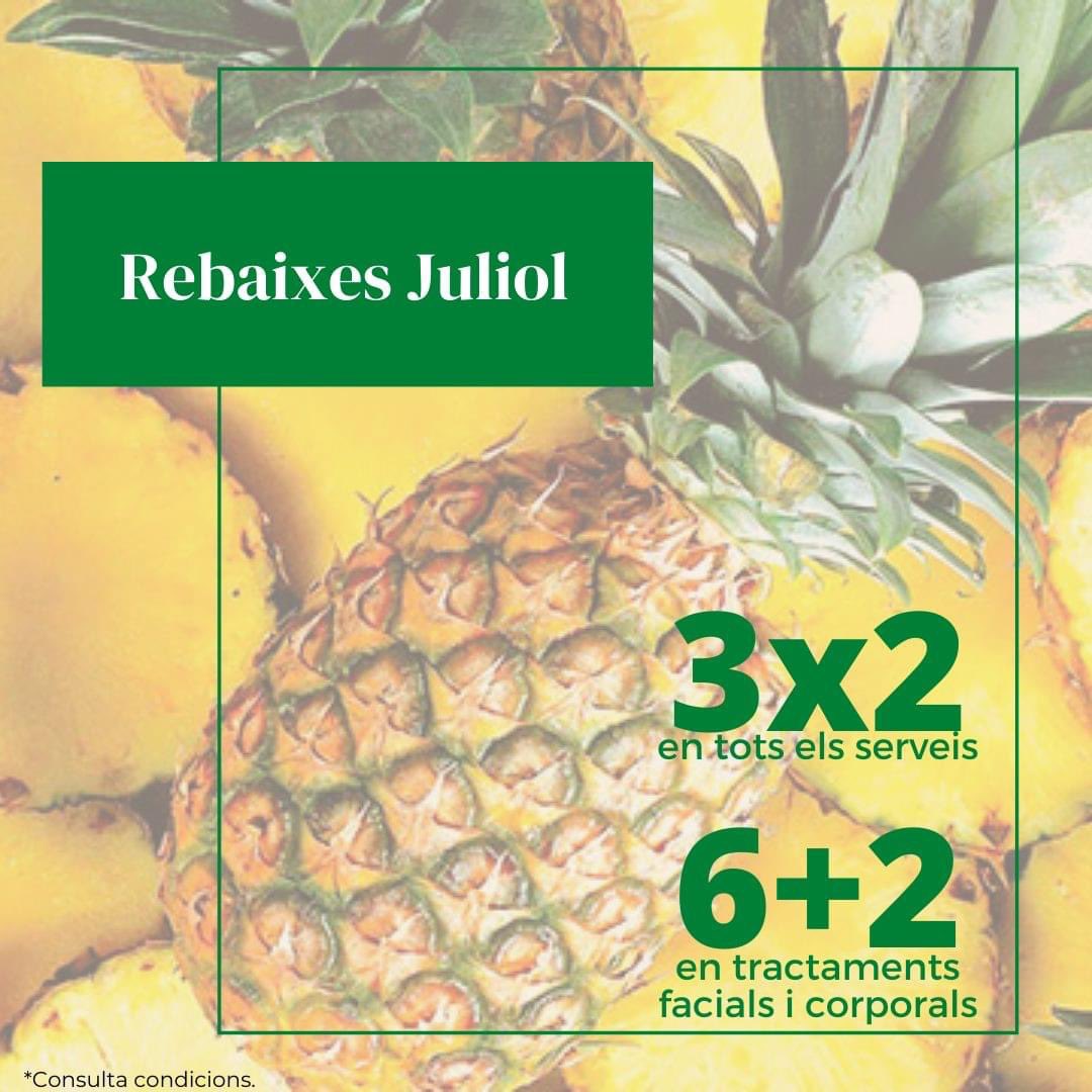 atemporal_lab's tweet photo. No et perdis les #rebaixes estiuenques🌞 i fresquetes🍍 d’aquest mes de juliol a l’@atemporal_lab ! #atemporal #atemporalestheticlab #Reus https://t.co/F9jtR7JfNz