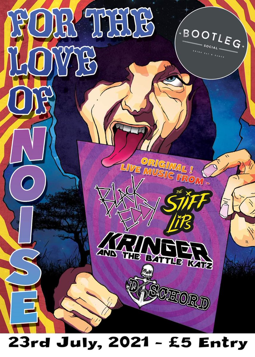 This Friday! We're back at @bootlegbars - get your tickets here bit.ly/3xPUqov