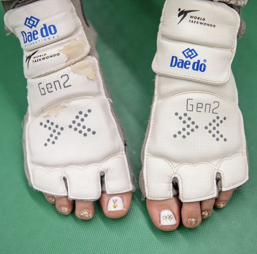 jadejonestkd's tweet image. Not every girl dreams of being a princess 🤫 👑 

@Tokyo2020 @TeamGB #oneweektogo #nailedit