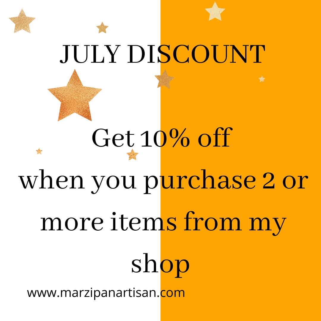 Grab yourself a bargain, order 2 or more items from my Etsy shop and get a 10% discount !!!!
etsy.com/uk/shop/Marzip…

#ukgiftam #supportsmallbusiness #Discounts