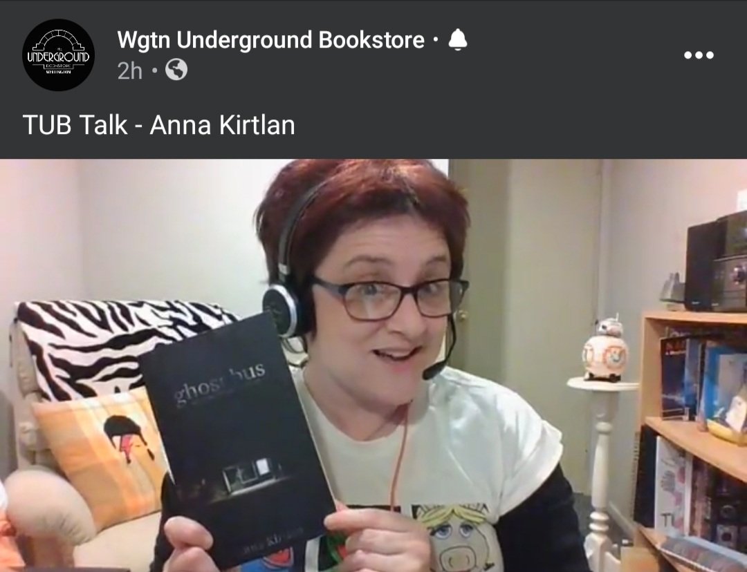 If you want to watch me talk crap about werewolves, dentists, Marmite and what I'm working on next, pop on over to the Wgtn Underground Bookstore FB page fb.watch/6PHPBU1PJw/ #WritingCommunity #nzwriters #nzbooks