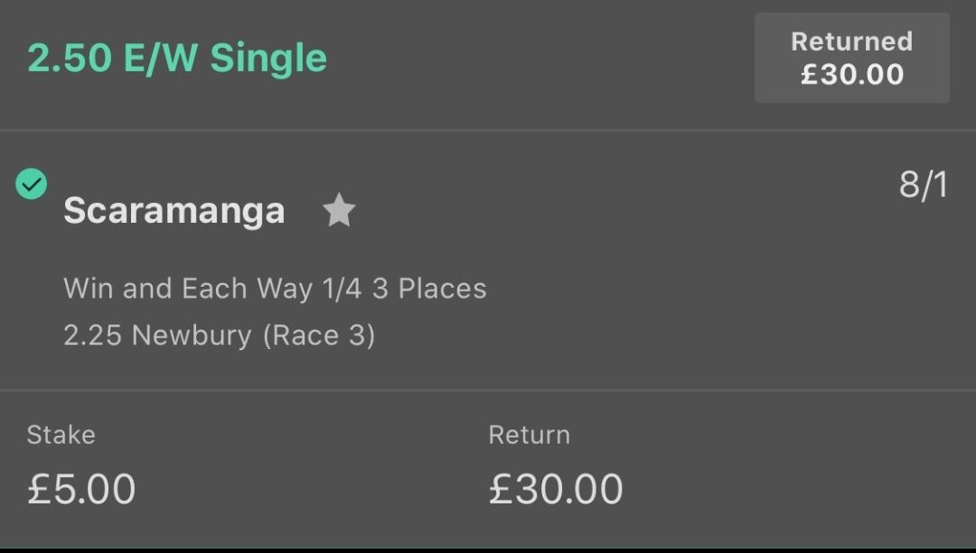 TipMan_Crypto's tweet photo. Another profit day.
Horses and a 6/1 ufc treble.
With more and more football starting back now is the best time to sign up.
Our group chat is π₯π₯π₯
Still 50% off your first month.
Get it for a tenner if you sign up today.
#tipman #GamblingTwitter #bettingtips #bettingtwitter https://t.co/vDGRxFKjQm