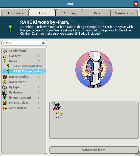 ReeceGamingTV's tweet image. 🚨GIVEAWAY TIME!🚨

🏳️‍🌈Want to win yourself a Kimono?🏳️‍🌈

🏳️‍🌈Follow🏳️‍🌈

🏳️‍🌈Re-tweet🏳️‍🌈

🏳️‍🌈Ends Wednesday July 21st🏳️‍🌈

🏳️‍🌈Habbo.com only🏳️‍🌈

🏳️‍🌈#Habbo🏳️‍🌈
