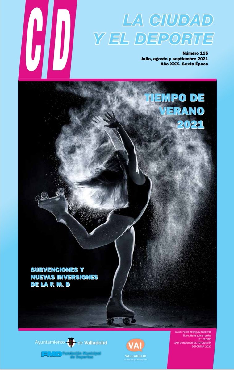 DeportesVLL's tweet photo. 🗞 Ya podéis leer el último núm. de "La Ciudad y el Deporte" #FMDValladolid

Os dejamos un aperitivo de lujo: la entrevista a @luishuep26, deportista vallisoletano en #Tokyo2020 al que deseamos  mucho éxito en la competición olímpica

Revista completa 👉 https://t.co/Jvo7BwcX1S https://t.co/CUIH3zKNY7
