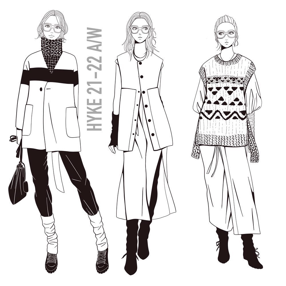 Ishin ファッションイラストレーター Ishin000 Twitter