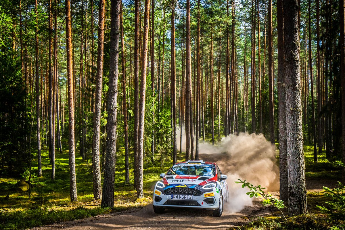 MSesks's tweet photo. ⚠️ Rally Estonia 🇪🇪 SS22 – Neeruti (7,82 km): Powersteering issues during the stage. Looks like it's going to be ok now, but lost a lot of time.

Overall:
1⃣🇫🇮 Pajari
2⃣🇬🇧 Armstrong +27,2 
3⃣🇸🇰 Koči +52,2 ↗️
4⃣🇱🇻 Sesks +1:09,8 ↘️

#WRC #JWRC #RallyEstonia https://t.co/beX26boEKT
