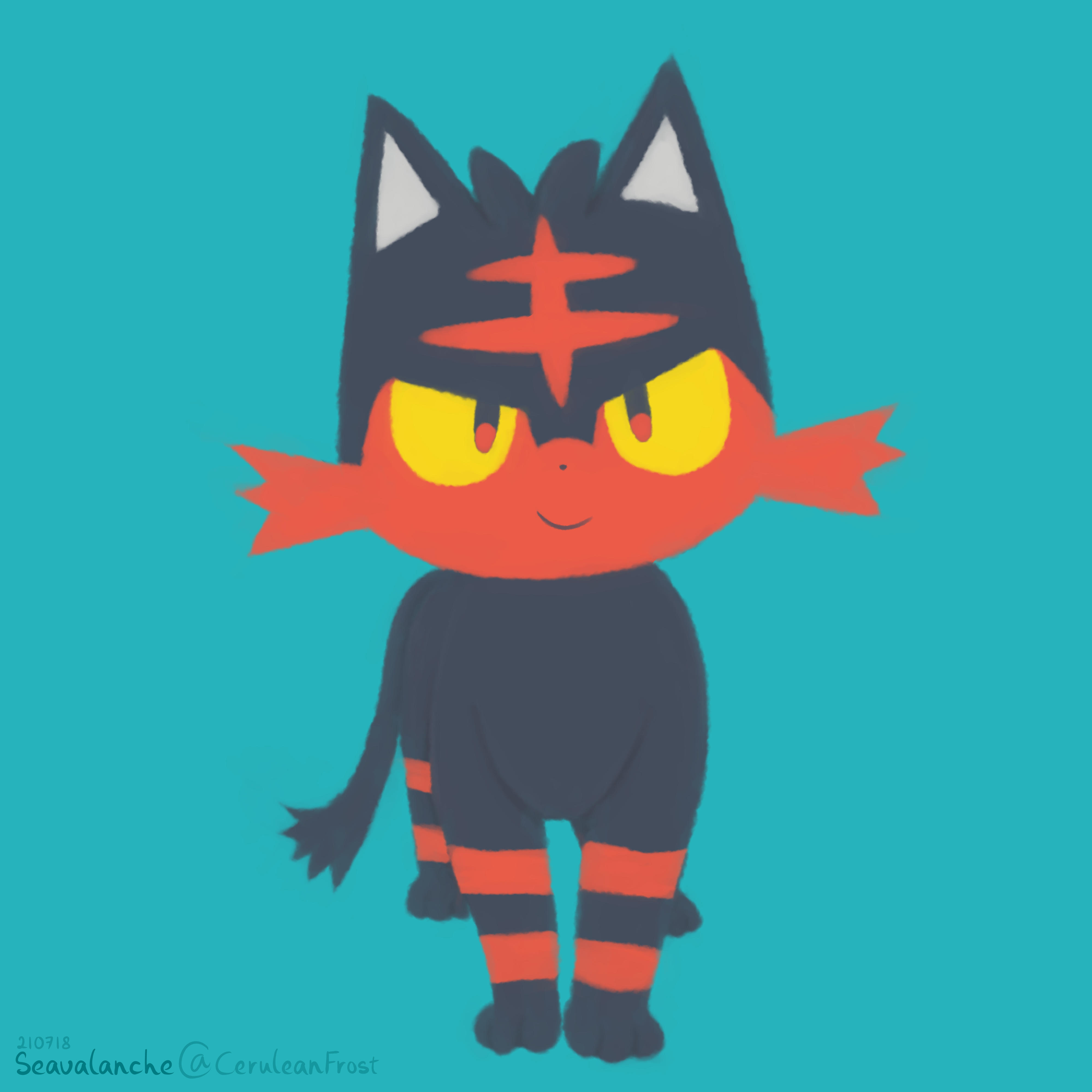 Seavalanche Comm 1 Slot Open Confident Cat ニャビー Litten T Co 5jfu15ru5c Twitter