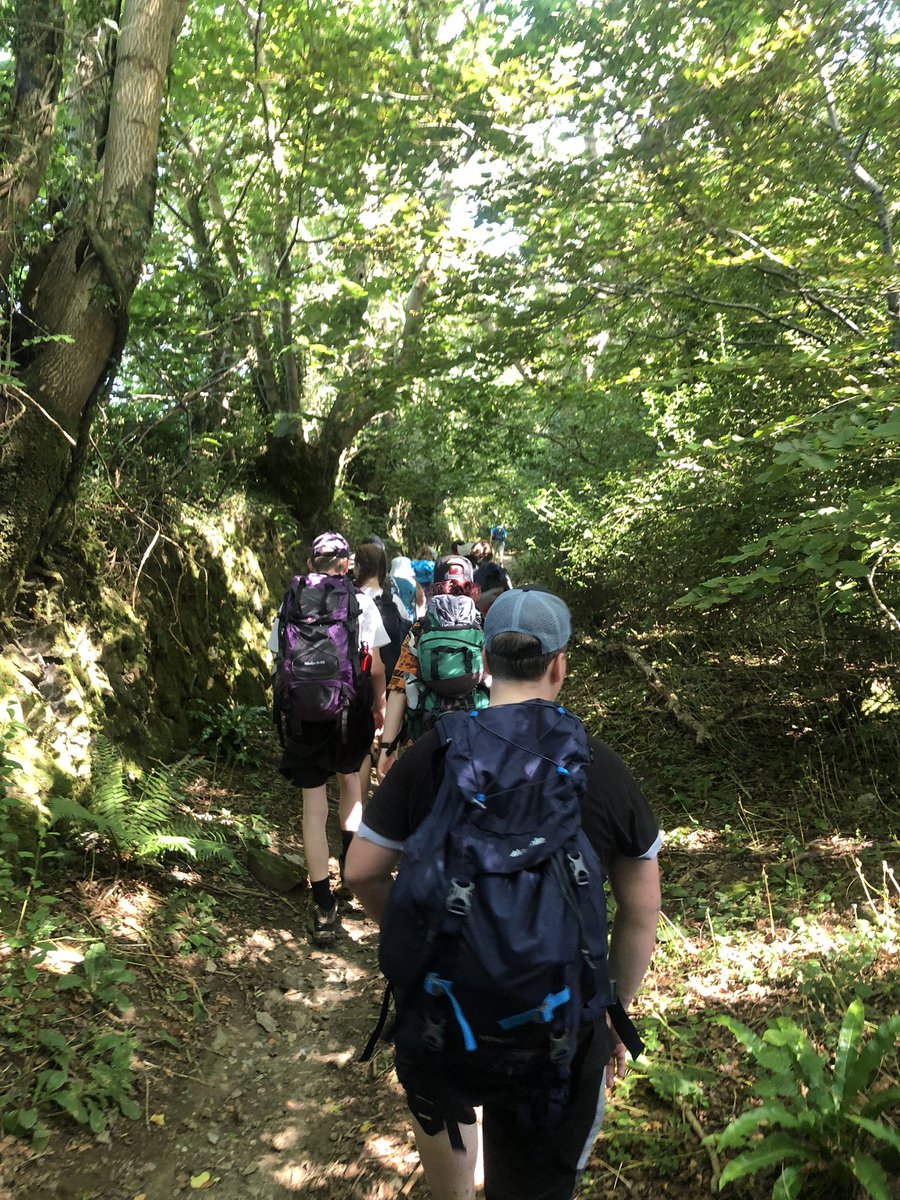 About a third of the way through the Bronze Practice 🌤 #dofeexpedition