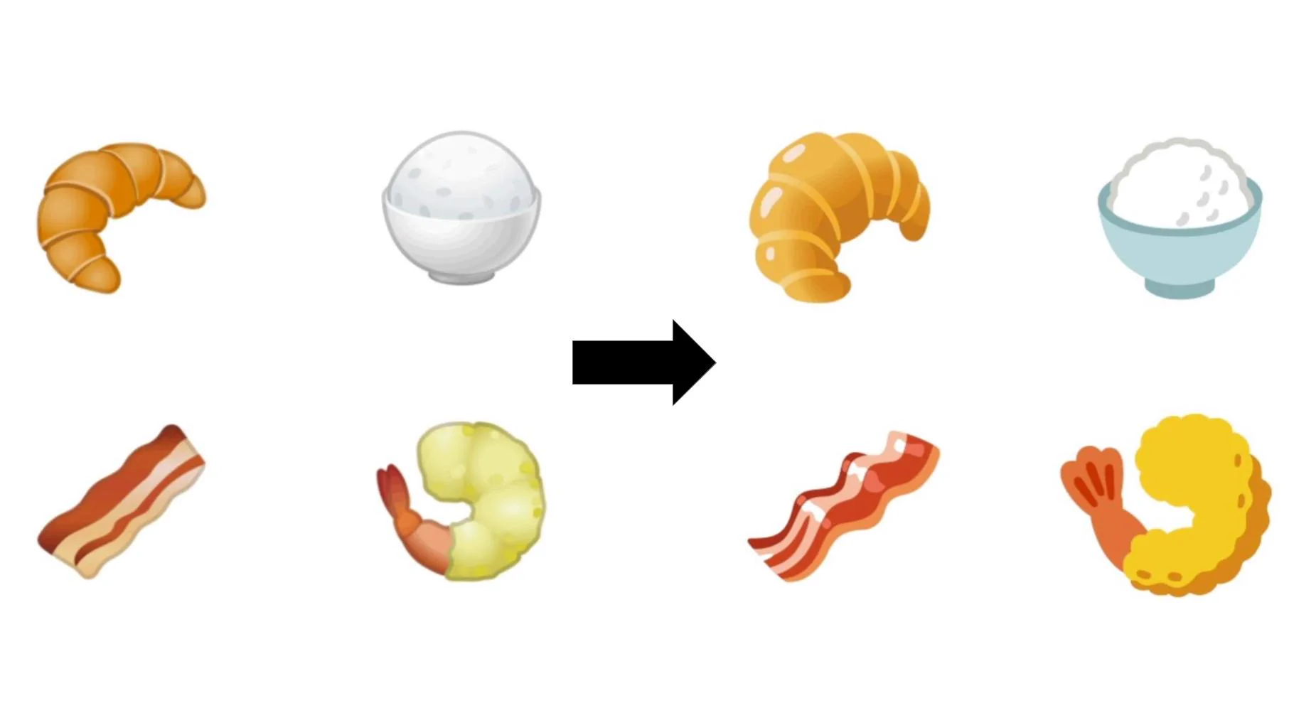 Google、既存の絵文字デザインを変更、より使いやすく世相などを反映！