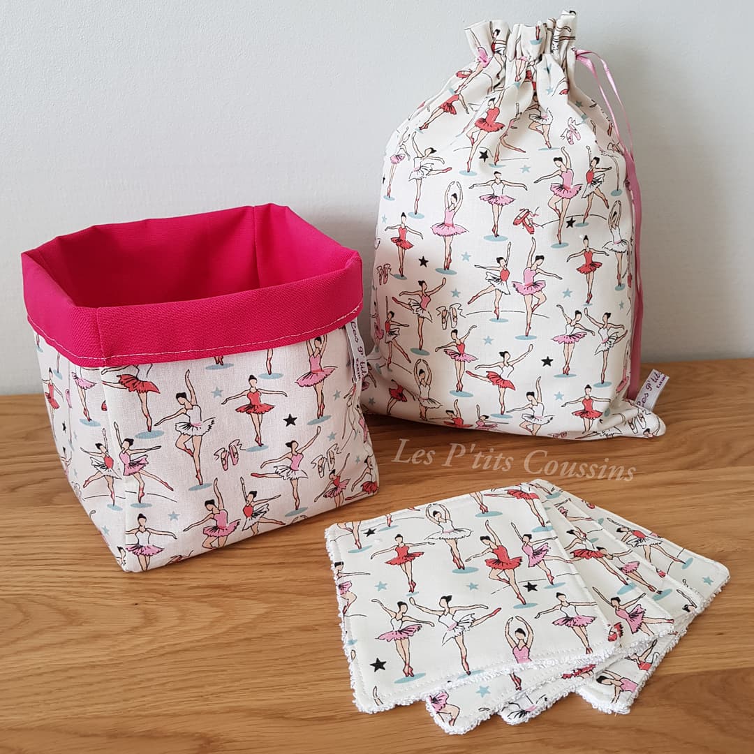 Danseuses, vous avez dit danseuses ! #madeinFrance #zerodechet #lingettelavable #sacadoudou #créationsartisanales lesptitscoussins.fr/la-boutique/to…