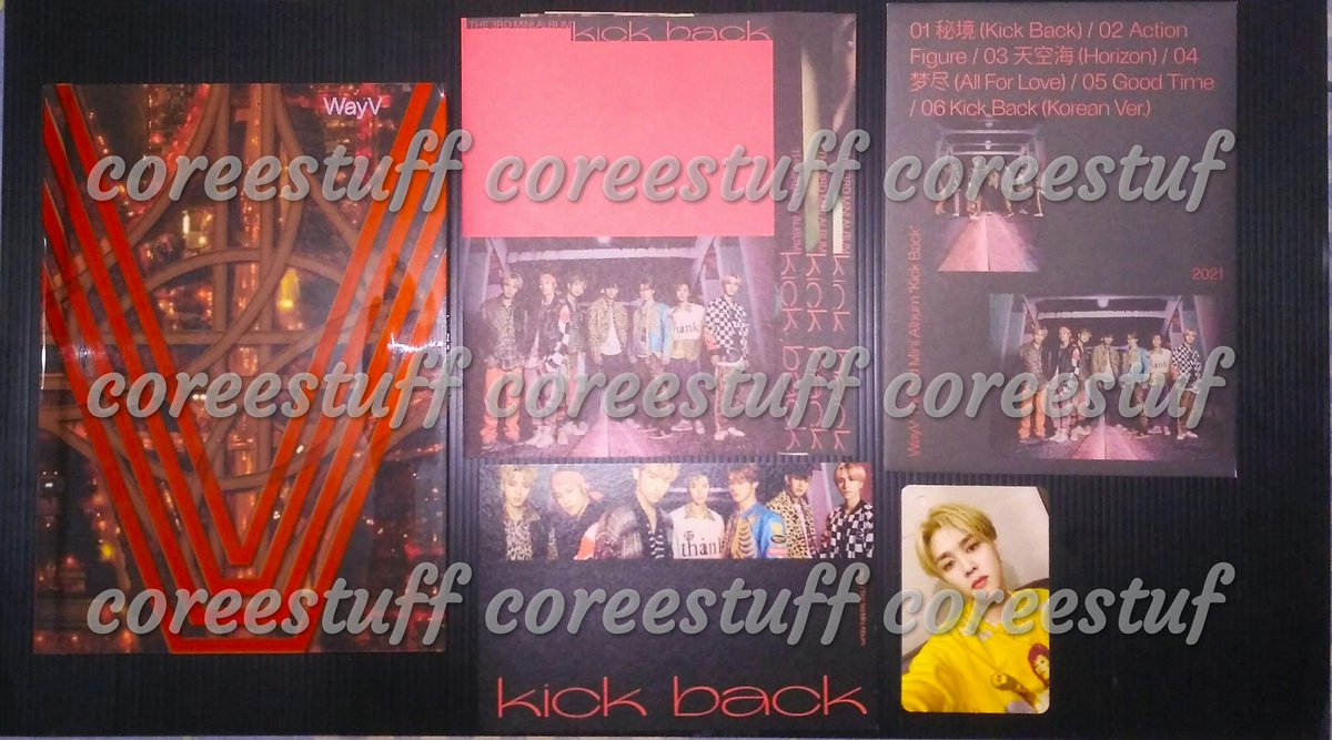 coreestuff's tweet photo. [#READYSTOCK_Coreestuff] WAYV MINI ALBUM - KICK BACK

💸Sealed = 300k
  • Hitchhiker ✓
  • Stranger ✓

💸Unsealed = 295k
  •Hitchhiker - PC Kun + Postcard Grup
  •Stranger - PC Yangyang + Postcard Hendery

✅1stpress &amp; Good condi
✅CO 🍊/ Keep event/Cicilan
📍Jakarta
📲DM https://t.co/aobps4drqa