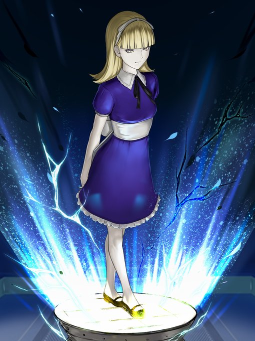 数年前に描いたキャラに再度挑戦。
昨日一次絵師タグ付けといてもうこれかと…
まあ今後もオリジナル多めで頑張りますので何卒ご容赦願います。
#真V
#メガテン
#真・女神転生V
#アリス 