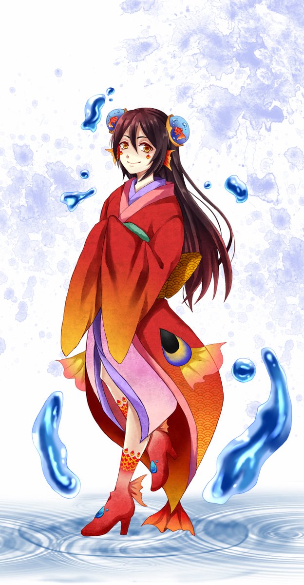 金魚 高画質 のtwitterイラスト検索結果 古い順