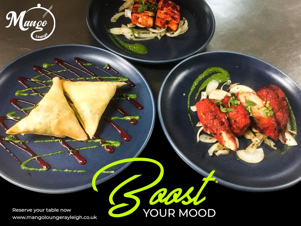 LoungeMango's tweet photo. Boost your mood with food options that cater to a variety of palates for an unreal time here in Mango Lounge. 😋🍽

#mangolounge #rayleigh #rayleighrestaurant #essex #foodies #foodie #indianfood #indianrestaurant #unitedkingdom https://t.co/S0k8YgZwyy