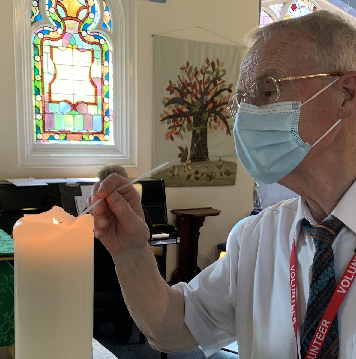 Chaplaincy and spiritual care @croydonhealth Lighting a candle today in our Sunday service for all those that have lost their lives in the flooding in Europe and all those suffering from loss @nhscroydon_ @FTiCroydon @MayorOfCroydon @SouthwarkCofE