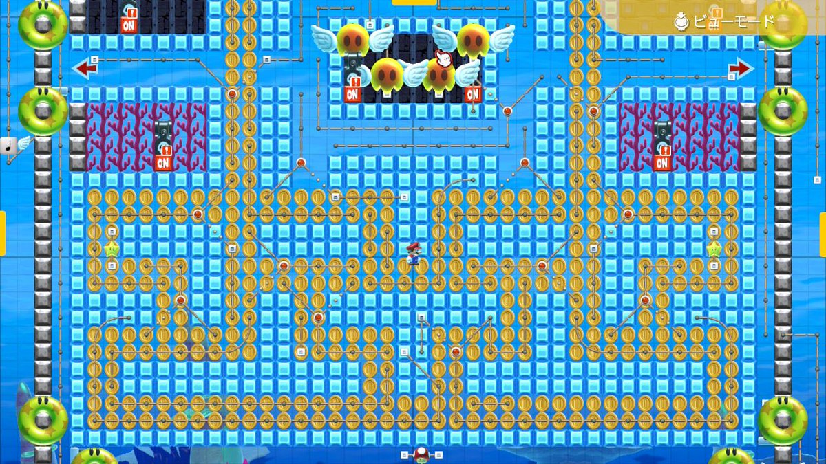 Uzivatel バナナ味のテレビっ子ゆう Na Twitteru マリオメーカー2でパックマンを再現しました クリア条件はコインを全て取ること ゴースト 羽根バブル を避けながら全てのコインを集めてください Youtubeなどにアップしても大丈夫です コースid 6jg My3