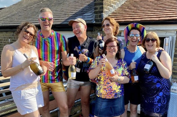 GrapevineErica's tweet photo. AMAZING tasting of all 8 @kylieminogue wines. We all dressed to impress. Not even a consensus on a fave because they were all so lovely. @kyliewines are great and thanks to @winedelivered for stocking ALL of them 😍 https://t.co/j8Lgh5zUQu