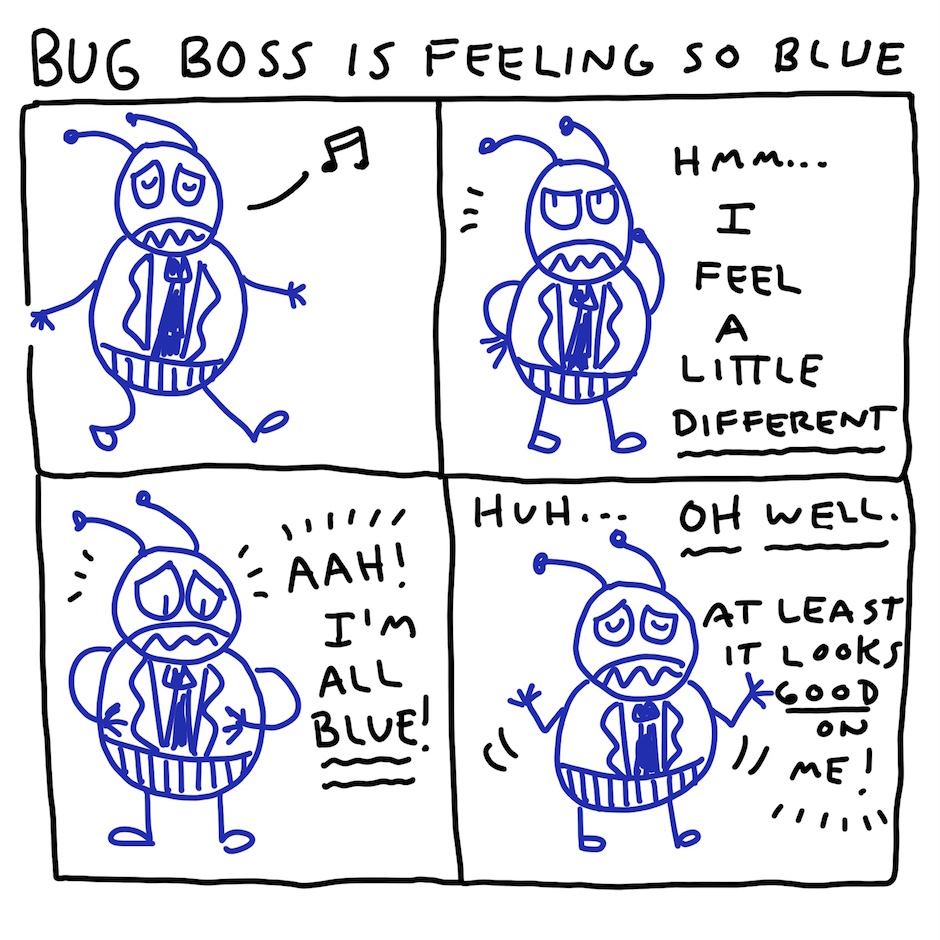 BugBossComic's tweet image. That&apos;s the spirit! Be proud of who you are!