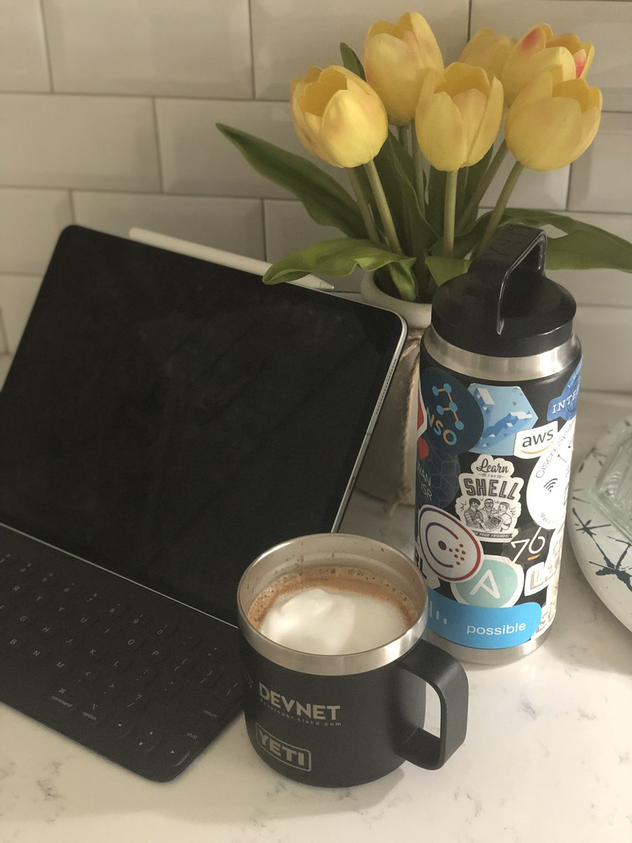 qsnyder's tweet image. I may have a problem: my double shots have turned into quads. 

#DevNet #CoffeeAndCode