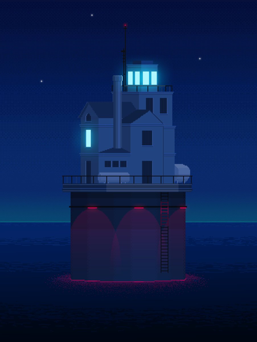 javpixel_art's tweet photo. "The Lighthouse" 

#pixelart https://t.co/maOphWJY69