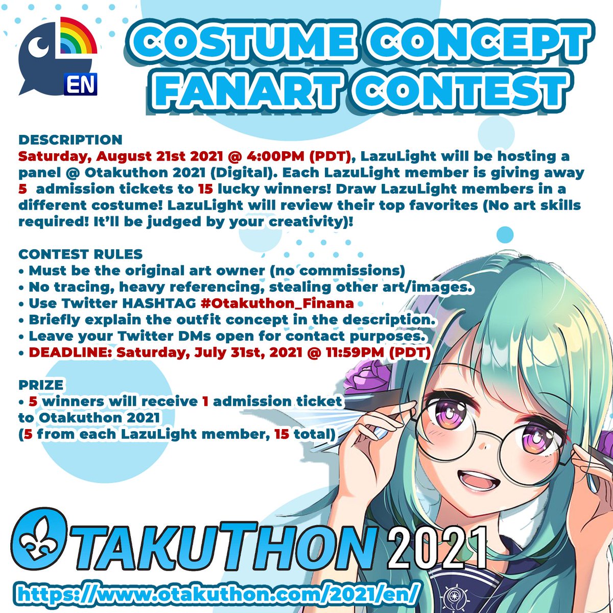 FinanaRyugu's tweet photo. 【Schedule/Tags】
・GENERAL: #FinanaRyugu / #フィナーナ竜宮
・LIVE: #FinanaLive
・SFW ART: #Finanart / R-🔞: #NSFinW (for now...)
・THUMBNAIL/ASSETS: #Ryugraphics
・FAN NAME: #Ryuguards
・MEMES: #Finameme
・GROUP: #LazuLight
・CONTEST: #Otakuthon_Finana

Artwork by: @/betanonbeet https://t.co/ewzDusT1xw