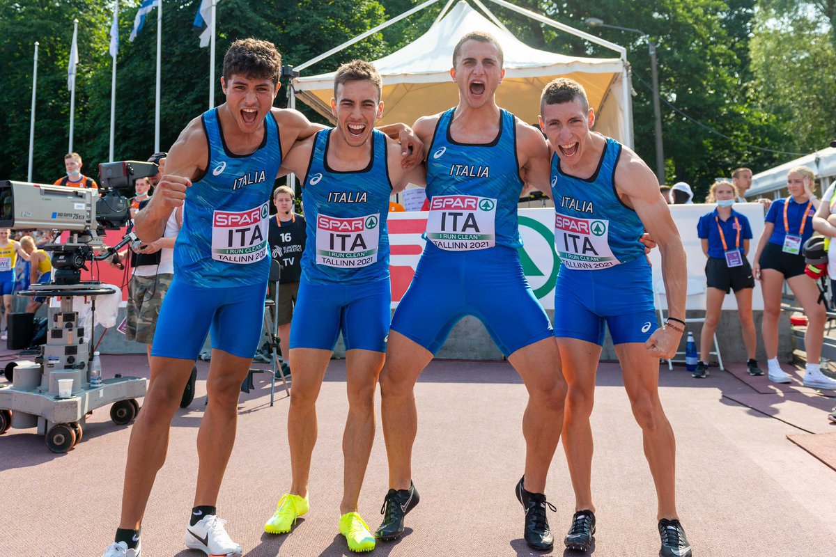 ⚡️<a href="/FedeGuglielmii/">Federico Guglielmi</a> BRONZO🥉con la staffetta 4x100 azzurra 🇮🇹💙

<a href="/BioTekna/">BioTekna - Biomedical Technologies</a> <a href="/Melcalin/">Melcalin</a> 
#AtleticaBioTekna #BioTekna #Melcalin #Benetton #Montura