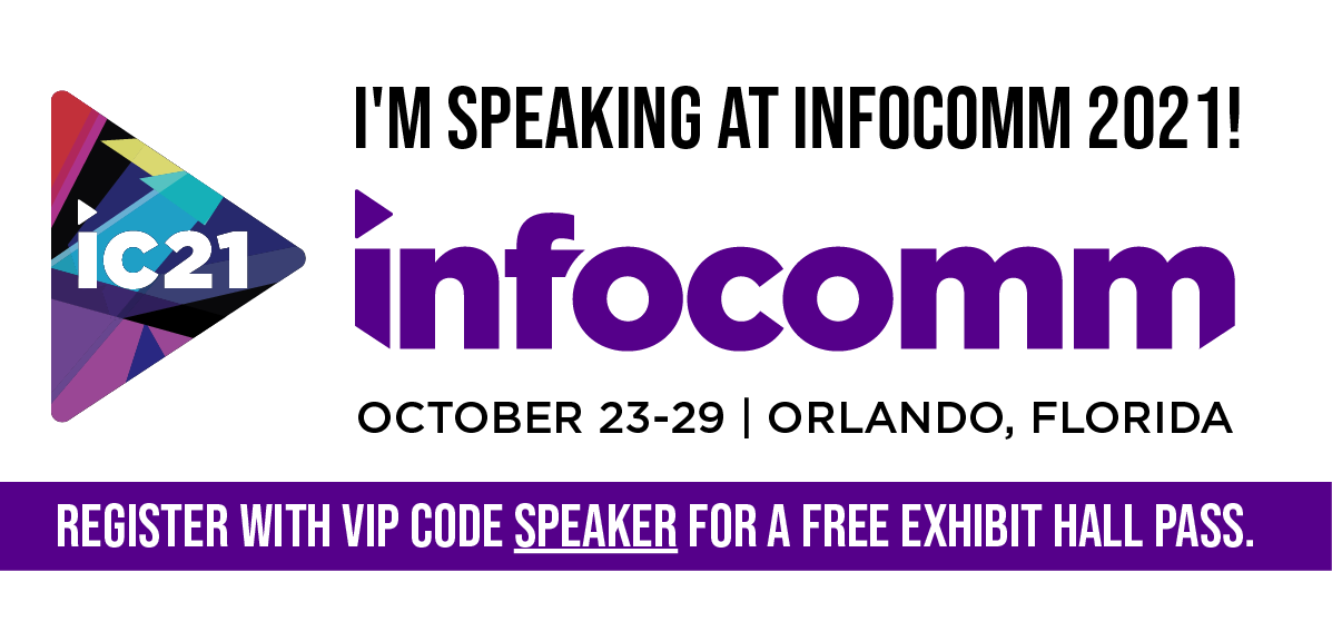 I'm presenting at #infocomm2021 #activelearning #learningspaces #hyflex #digitaltransformation