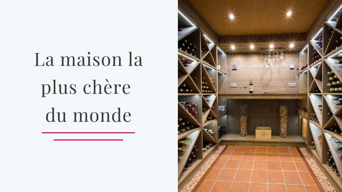 Une cave à vin d'une capacité de 10.000 bouteilles, rien que ça 😱 ! Bon, peut-être que même en gagnant au loto on ne pourrait pas se l'offrir, mais on peut toujours rêver, n'est-ce pas ?
#immobilier #vin #insolite 
cnews.fr/monde/2021-05-…