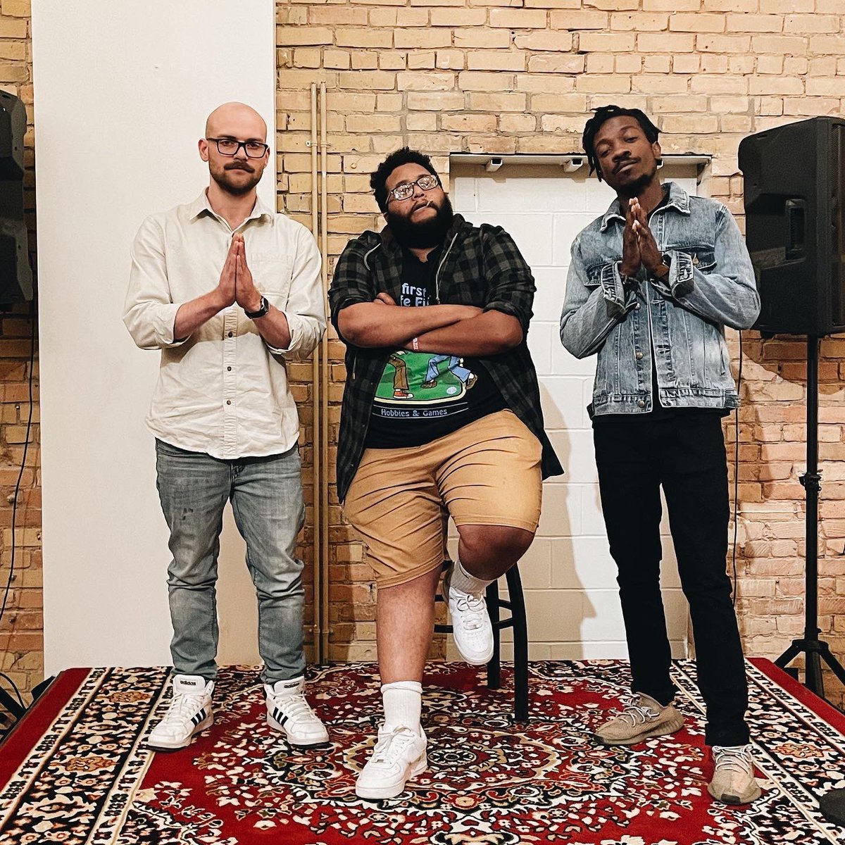 Last weekend in East Grand Forks these three comedians completely killed it! Thank you to headliner Ahmed Khalaf, feature James Stanley, and host Toni Shammu for a fantastic night at The Spud Jr’s Prohibition Comedy Room. #grandforksiscooler #grandforksnd #northdakota