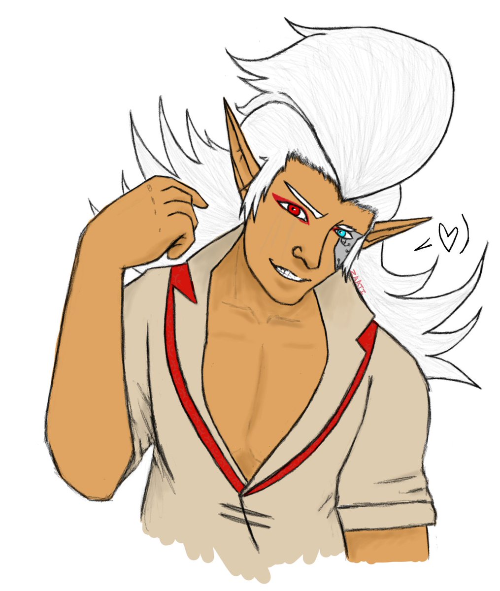 GalacticZyrus's tweet image. Hm, hm... Simply outstanding! || #Robbie #YoungRobbie #AoCRobbie #YigaRobbieAU #MaliceAU #AgeofCalamity