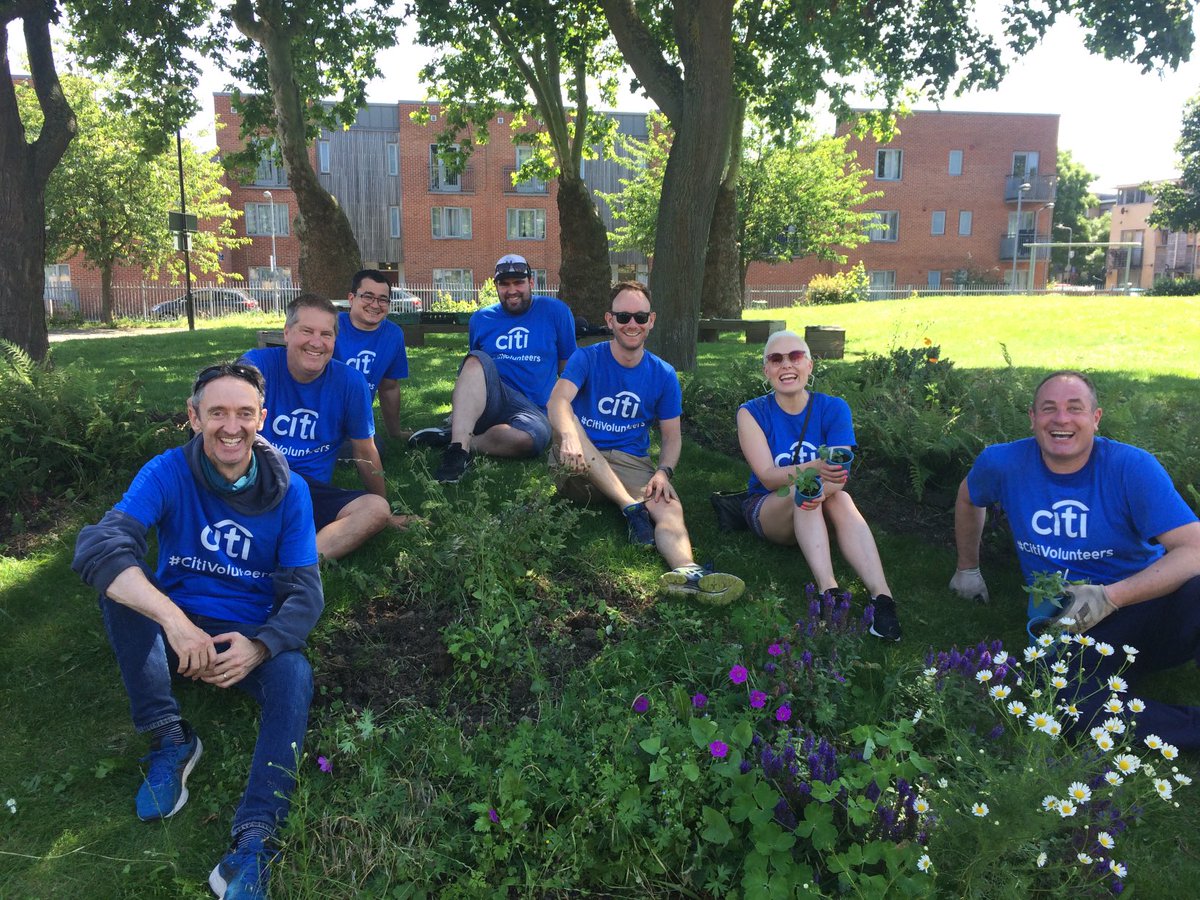 jimcockinauthor's tweet photo. First time with the #CitiVolunteers this week - great day &amp; way to meet new teammates 😃 https://t.co/IBuzsSJGPn