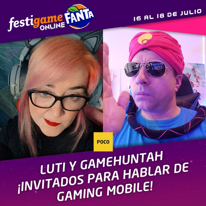 TheGameHuntah's tweet photo. Hoy nos veremos en @festigame para hablar un poco de mobile gaming a las 4:15pm https://t.co/nmJbcCeFtz
#FantaCL #PocoChile https://t.co/We3wUg7ruy