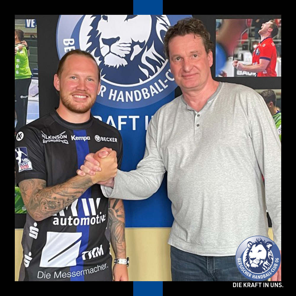 Zum Ende des Wochenendes noch eine aktuelle Personalie 👋 Die 🦁 holen Emil Hansson vom OV Helsingborg bis zum Sommer 2022 als Ergänzung für die Rechtsaußenposition in der @liquimoly_hbl  - bit.ly/3hNZowB #bergischerhc #diekraftinuns #dasloewenrudel #hartwieeisen