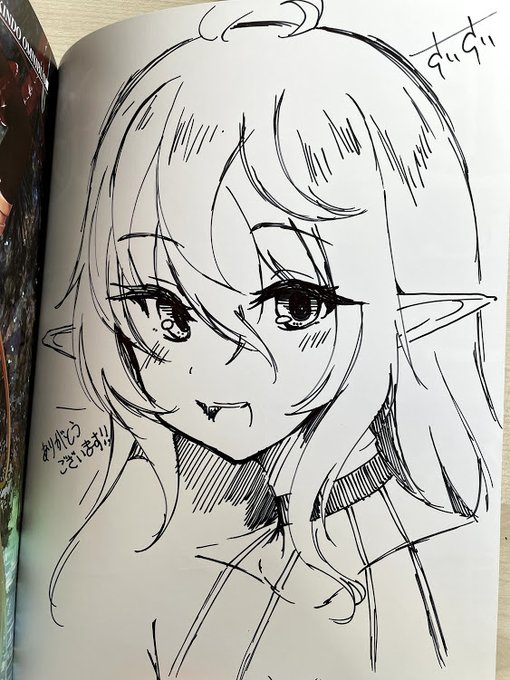 逃亡ELF総集編にイラストとサインを入れる作業…すいすいが一晩でやってくれました。
良さそうな画像をチョイスしたらヒロインが堕ちていく過程みたいになってる/(^o^)\ 