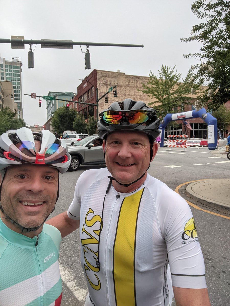 Good luck to CCNS athletes Chris Curven and Bill Strebel as they compete today at the Gran Fondo National Championship in Ashville North Carolina. Tear it up boys! 
#FortuneFavorsThePrepared