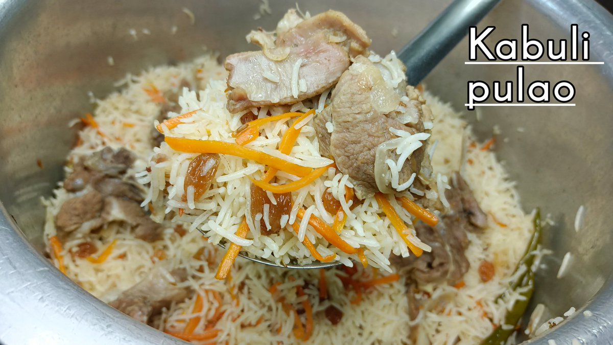 cook_qn's tweet photo. https://t.co/lCAgng8M3L
Kabuli pulao Recipe ...Afghani pulao
#cooking https://t.co/ii0Gzq9eJa