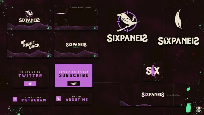 streamdesignsDE's tweet photo. Ein Bespieldesign für euer neues #Twitch Overlay 🥰 https://t.co/XoBLE1R4k4